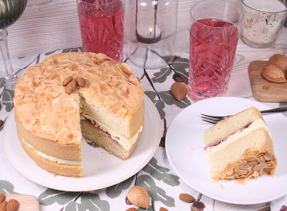 Birthday Bakewell, birthday cake, Happy Birthday, birthday sponge, Bakewell Sponge, birthday candles, Rosalind Thacker, Sponge Moment, Sponge Cakes