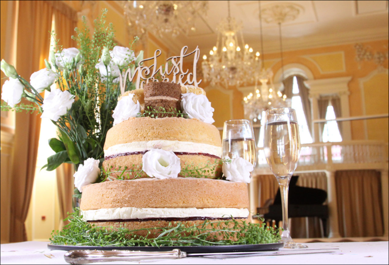 Naked Cakes - Tiered Wedding Cake