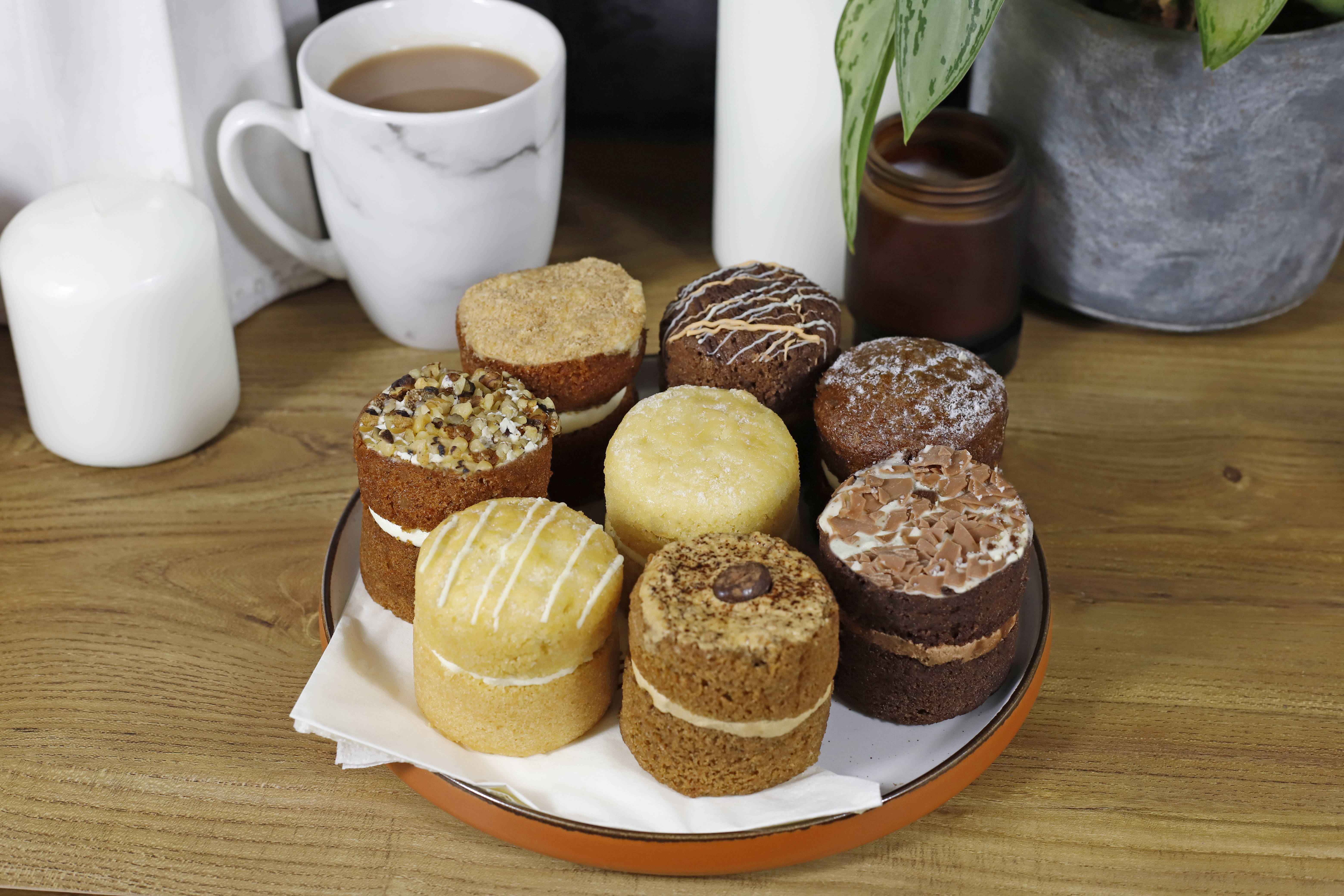 Baby Sponge Cakes - Afternoon Tea - National Girlfriend Day 2022