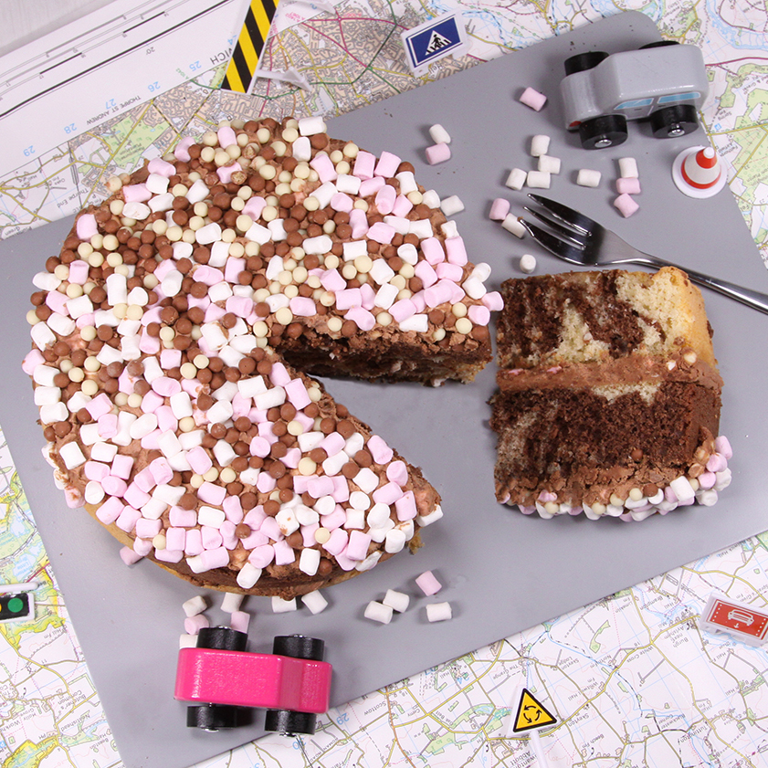 Rocky Road Sponge Kept My 3 Quiet For A Record 10 Minutes!