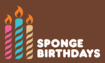 Sponge Birthdays