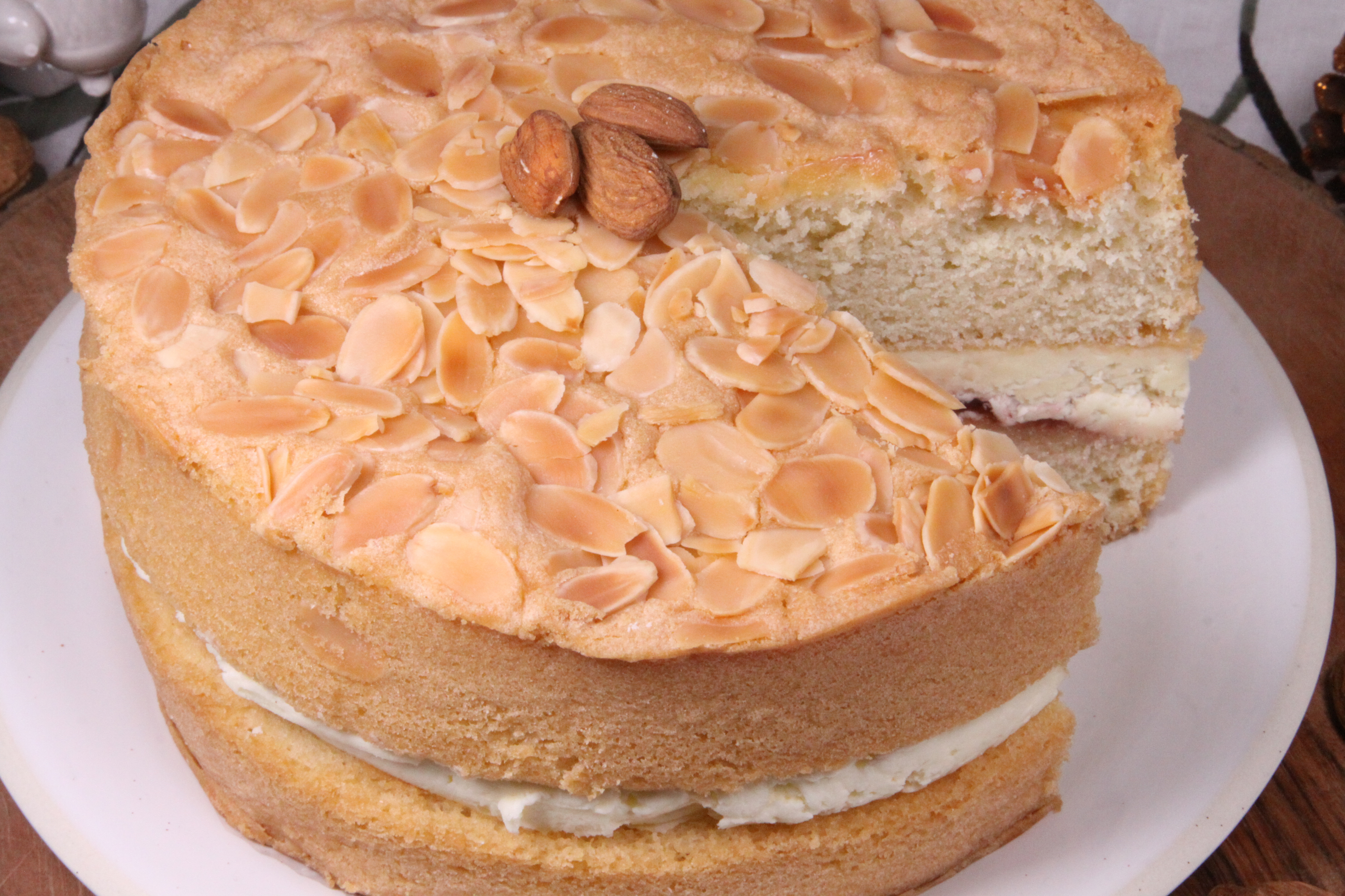 Celebrate the weekend with a Bakewell Sponge Friday! Order by Thursday 2pm for delivery on Friday! £9.99 for a 7 inch Sponge, £16.99 for a 10 inch.