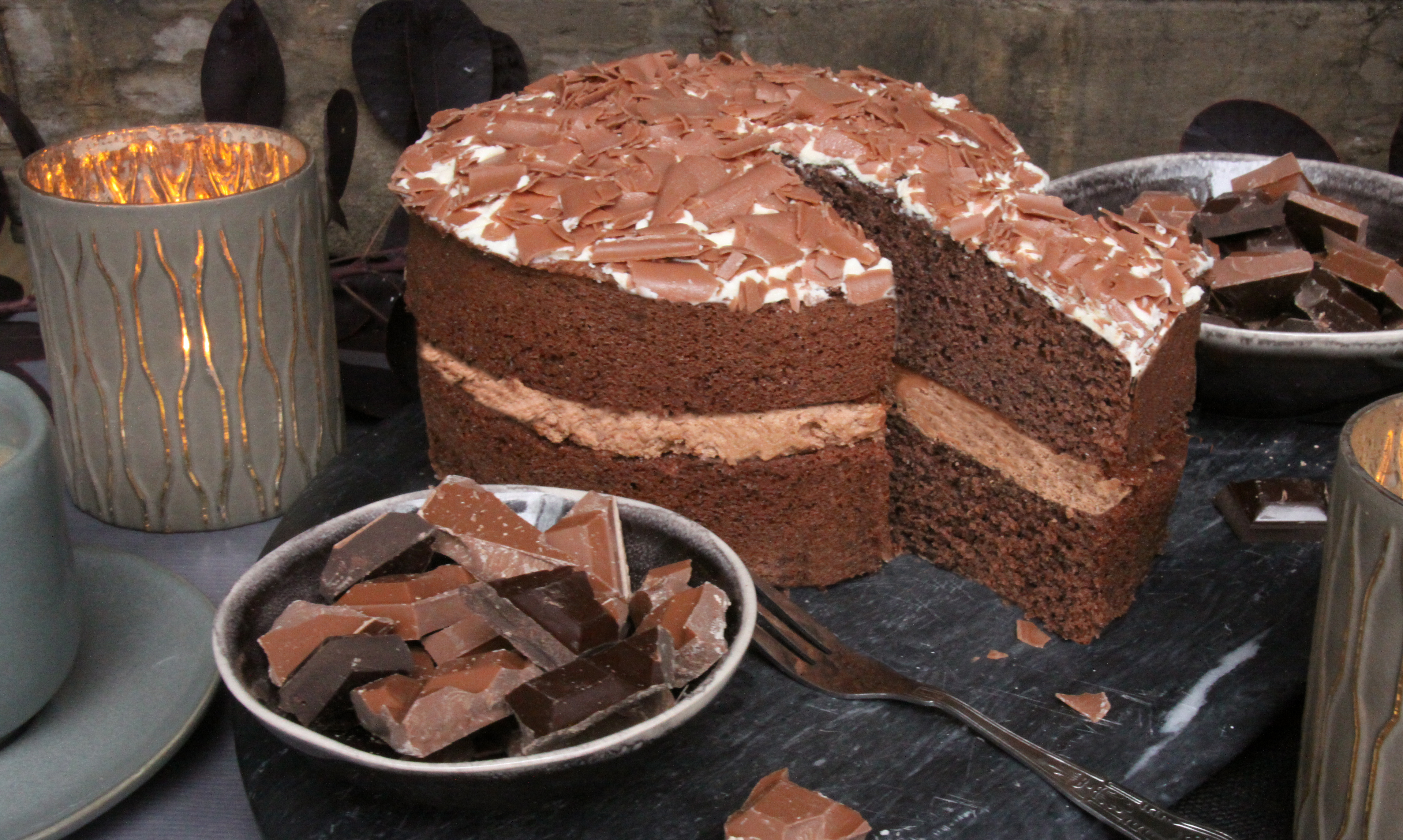 Gluten Free Chocolate Birthday Cake!
