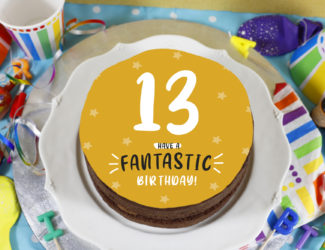 13th Birthday Cakes - Number Cakes - Blog Thumbnail
