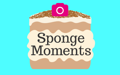 Delightful birthday Sponge!