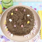 Mini Egg Pinata Cake