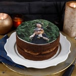 Personalised Photo Cake - Chocolate