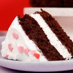 Vegan Valentine's Chocolate Cake