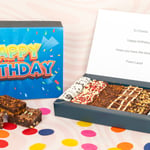 Gluten Free Birthday Brownie Box