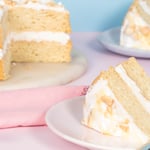 Vegan Lemon Meringue Cake