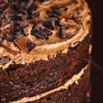Vegan Chocolate Caramel Fudge Cake