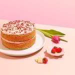 Gluten Free Raspberry and White Chocolate Cake