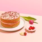 Raspberry and White Chocolate Cake