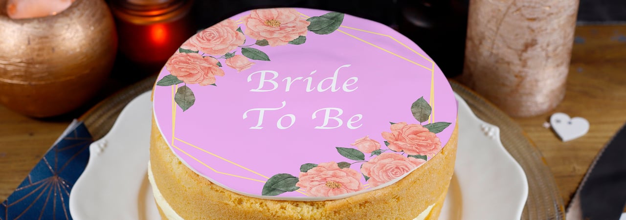 Bridal Shower Cakes - Bride to Be Cake Topper - Blog Banner