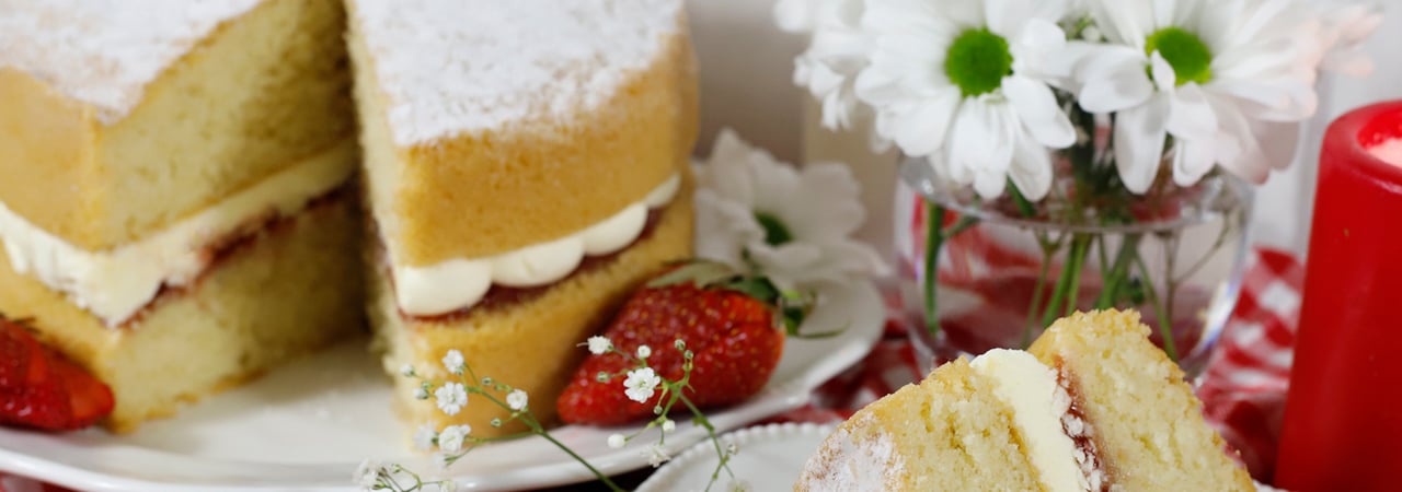 Victoria Sponge Cake - Cake Storage - Blog Banner
