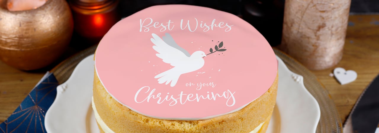 Christening Cakes - blog banner
