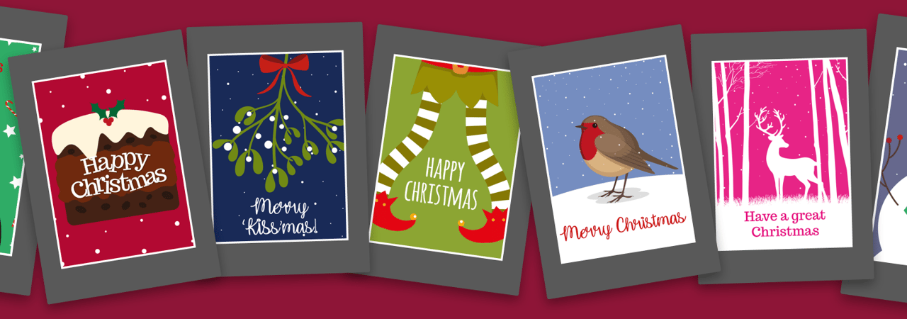 Christmas Cake Card banner