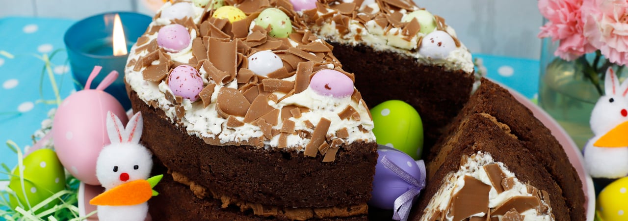 Easter Chocolate Cake - Banner