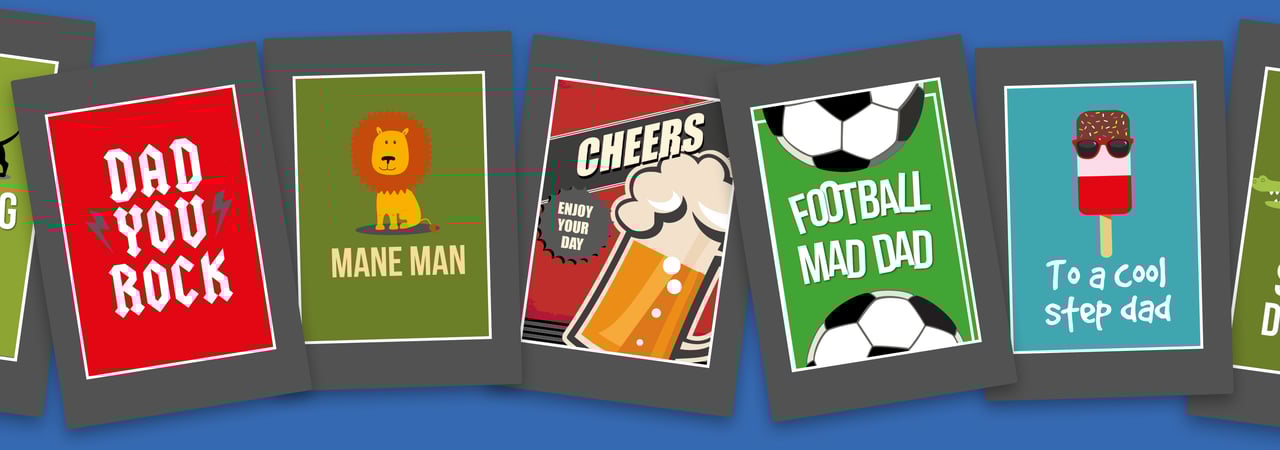 Fathers Day Cards Banner