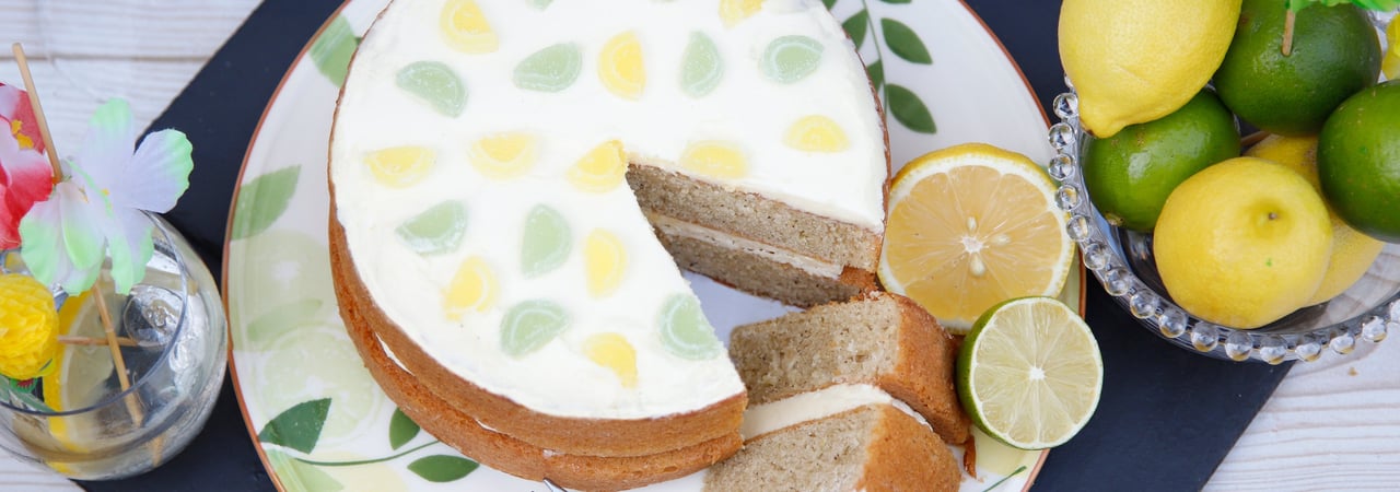 Gluten Free Gin and Tonic Cake