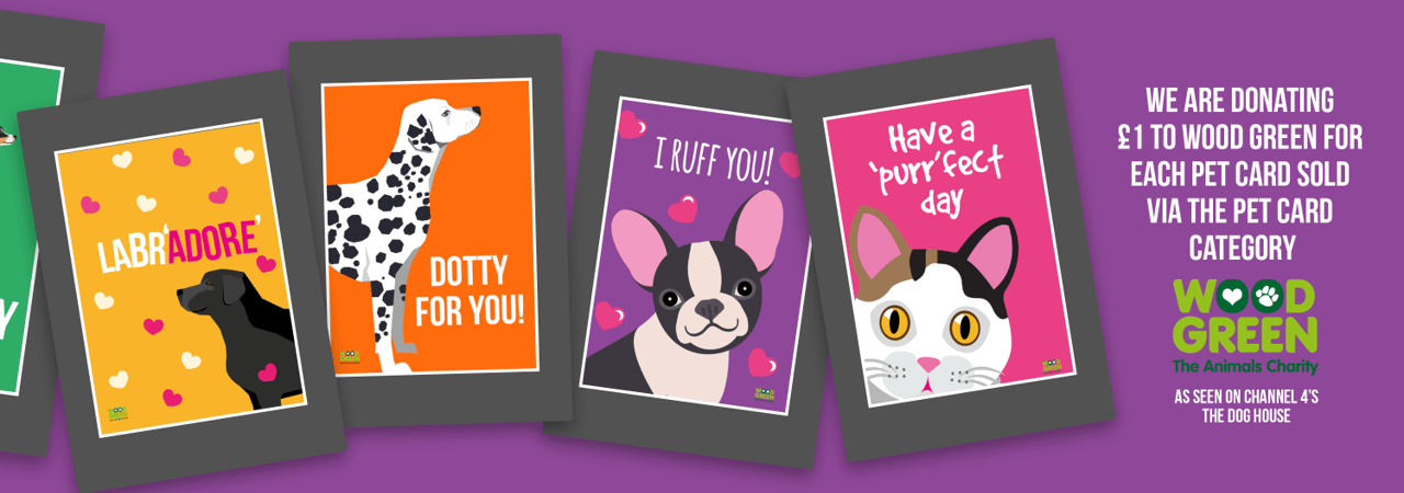 Pet Charity Cake Cards
