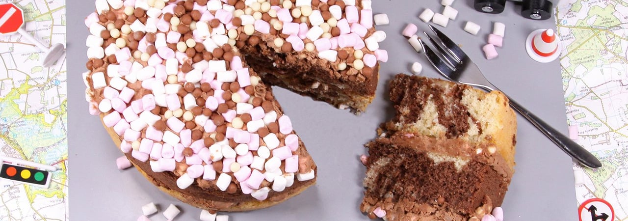 Rocky Road - Boys Birthday Cake