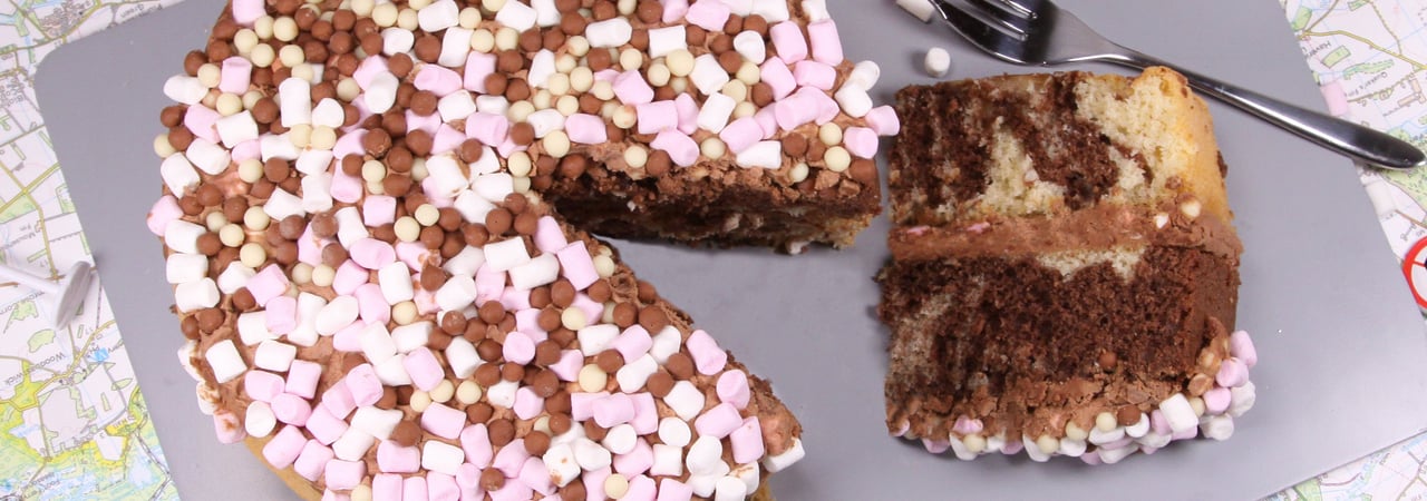 Rocky Road Cake