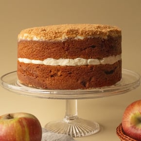 Gluten Free Apple Crumble Cake