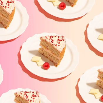 Raspberry & White Chocolate Cake