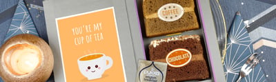 Cake Gifts by Post - Cake Cards - You're My Cup of Tea Card - Blog Banner