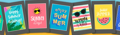 Summer Cards - Blog Banner