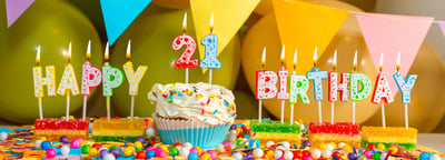 21st Birthday Banner