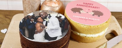 Anniversary Photo Cakes - 10 Year Anniversary Cakes - Blog Banner