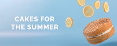 Cakes for the summer - blog banner