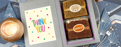 Thank You Cake Cards - Thank You Gifts for Staff - blog banner