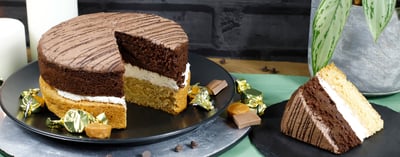 Veganuary Cakes and Bakes - Vegan Millionaires - Blog Banner