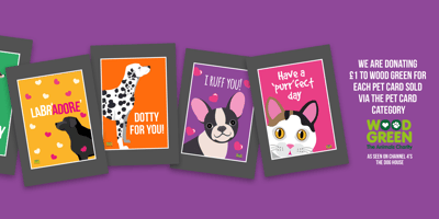 Pet Charity Cake Cards