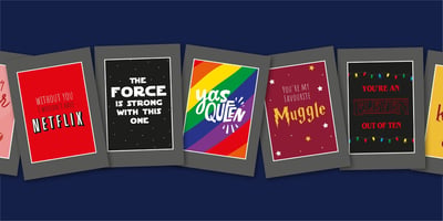 Film TV and Games Cards Banner