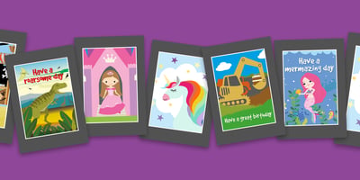 Kids birthday Cake cards
