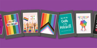LGBTQ and Pride Cards Banner