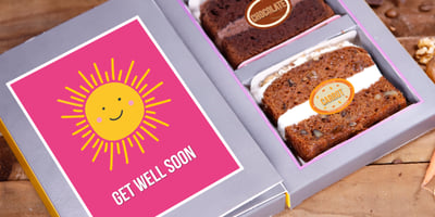 Get Well Soon Cake Card Hero