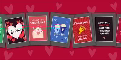 Valentine's Cards Banner