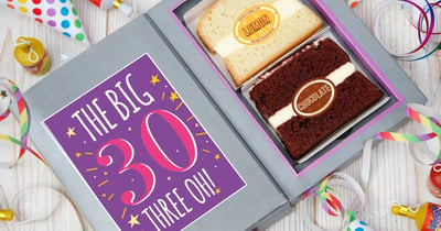 30th Birthday Card - Happy Birthday Cake Cards