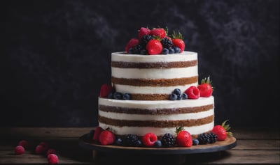 Naked Cake