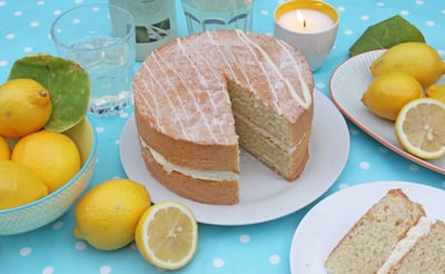 Gluten Free Lemon Sponge Cake