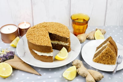 Gluten Free Ginger Cake - Ginger Birthday Cake