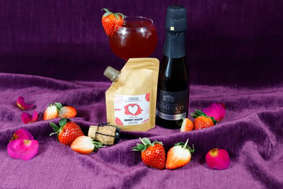 I love you berry much - Valentine's cocktail