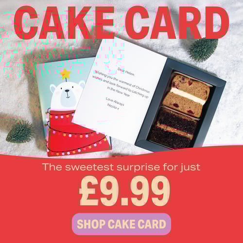 Christmas Cake Card - Shop Cakecard