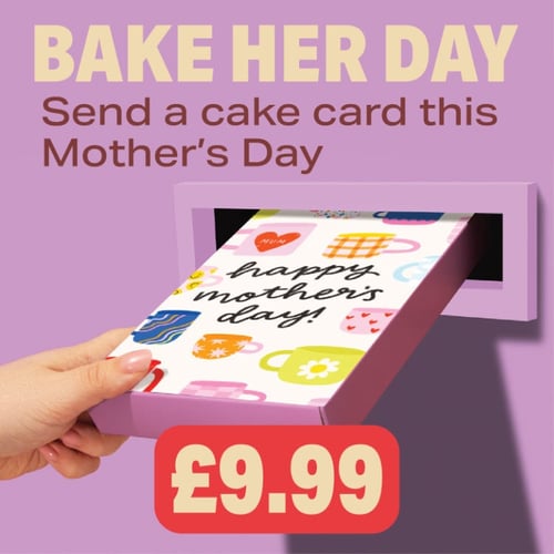 Bake her day - send a cake card