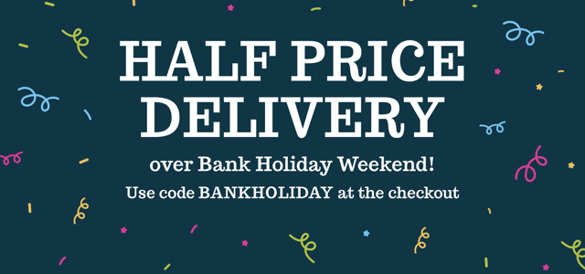 Bank Holiday delivery discount - Banner